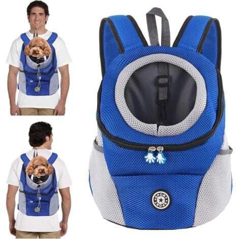 Breathable Front Dog &amp; Cat Carrier Backpack with Safety Straps – PetJoy