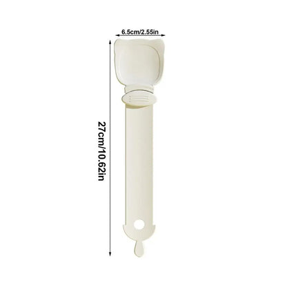 Cat Strip Squeeze Spoon – Reusable Lickable Treat Dispenser for Wet Cat Food, Portable BPA-Free Feeder with Ergonomic Design