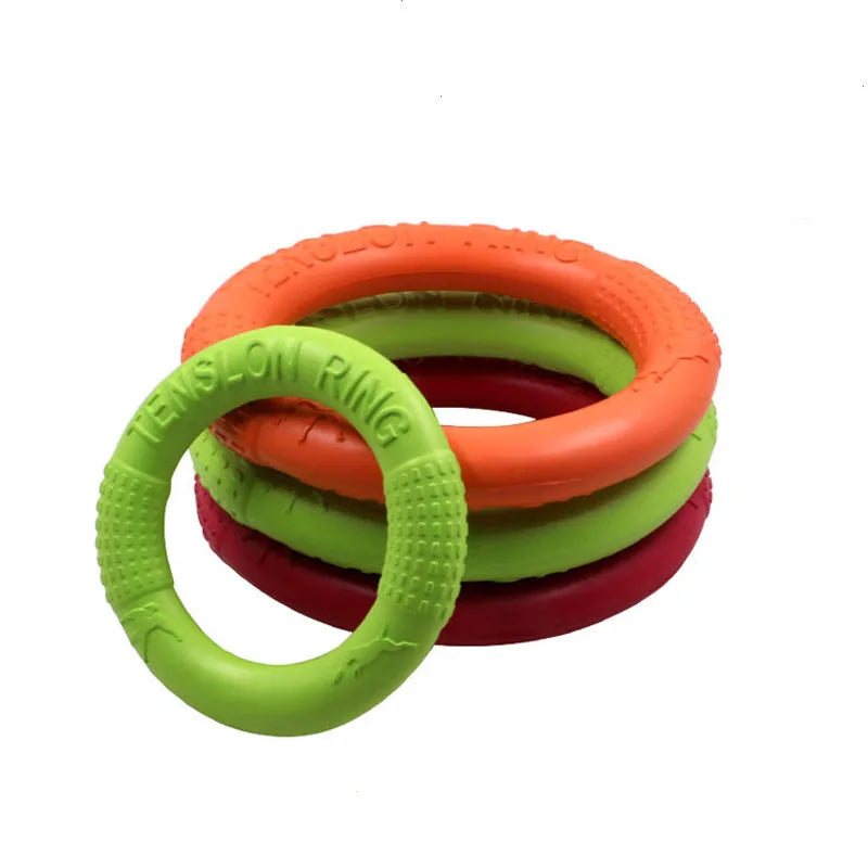Durable EVA Flying Disc Ring for Dogs – Floats &amp; Bite-Resistant – PetJoy