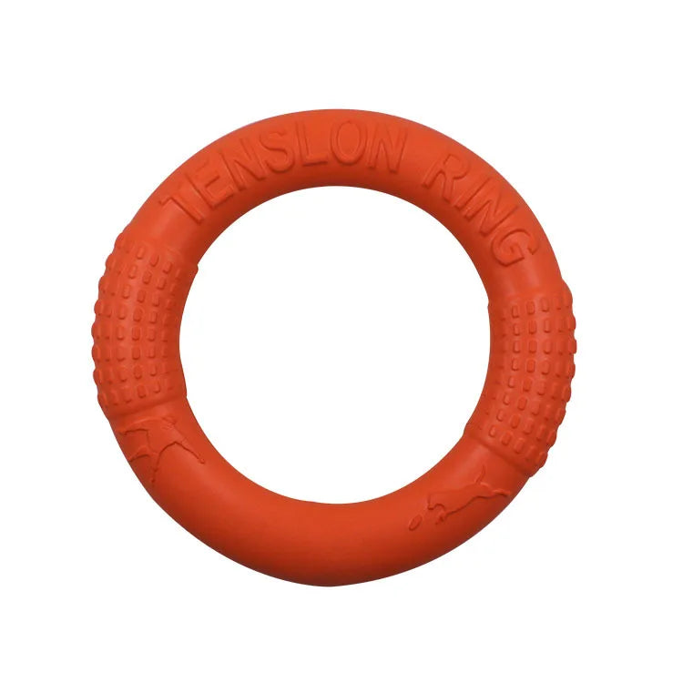 Durable EVA Flying Disc Ring for Dogs – Floats &amp; Bite-Resistant – PetJoy