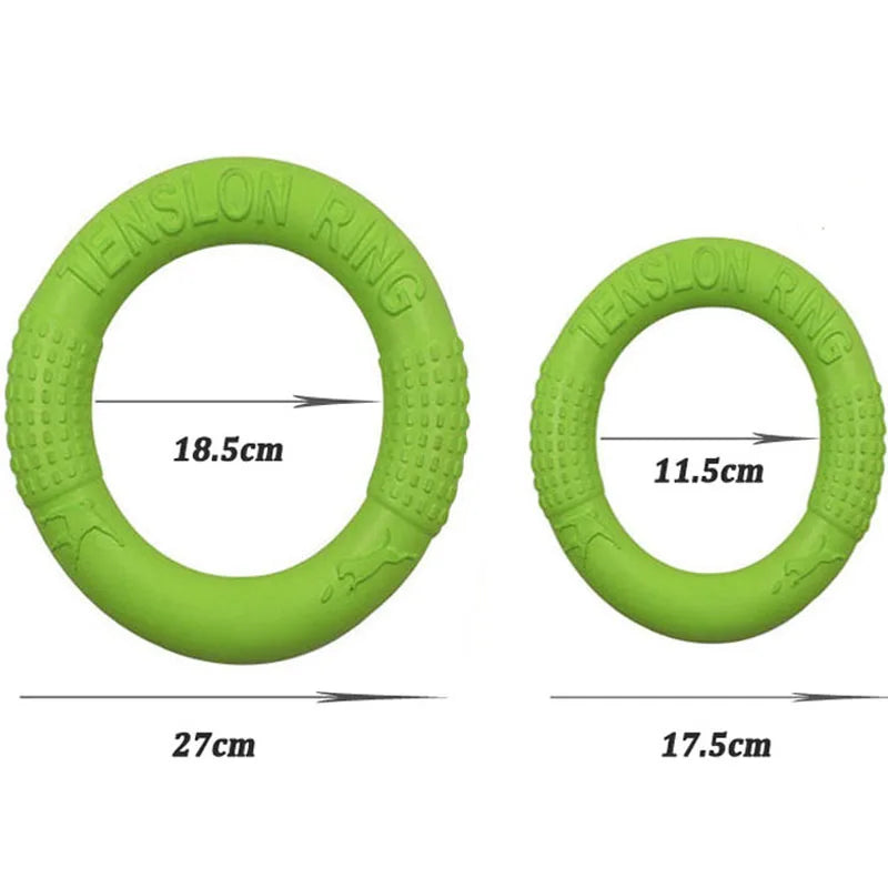 Durable EVA Flying Disc Ring for Dogs – Floats &amp; Bite-Resistant – PetJoy
