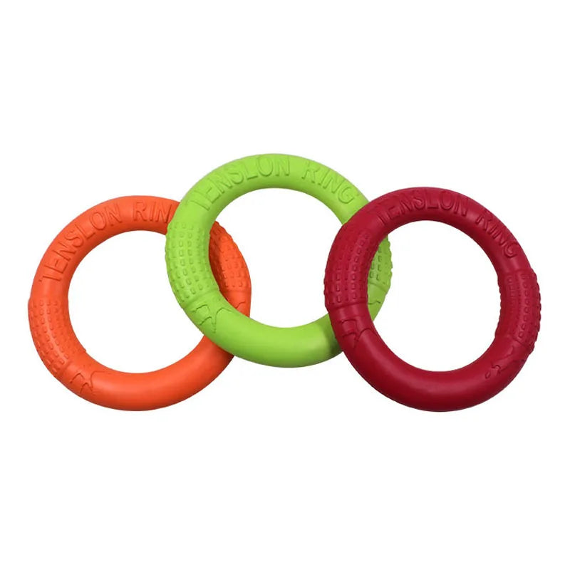 Durable EVA Flying Disc Ring for Dogs – Floats &amp; Bite-Resistant – PetJoy