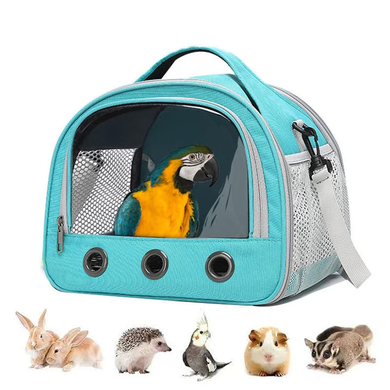 Foldable Travel Carrier with Bubble Window for Small Pets – PetJoy
