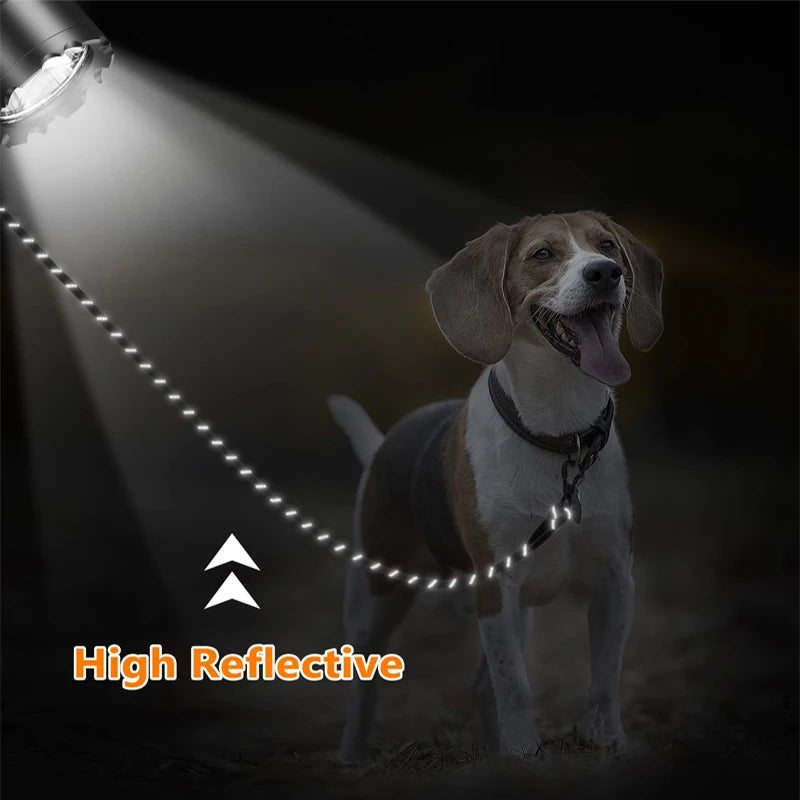 3M Reflective Dog Leash with Padded Handle – Petjoy