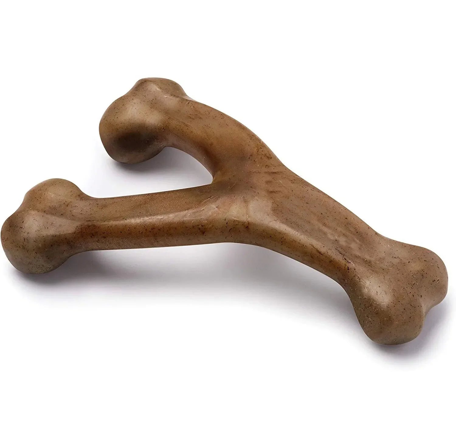 Durable Double Bone Nylon Dog Chew Toy with Beef &amp; Bacon Flavour – PetJoy