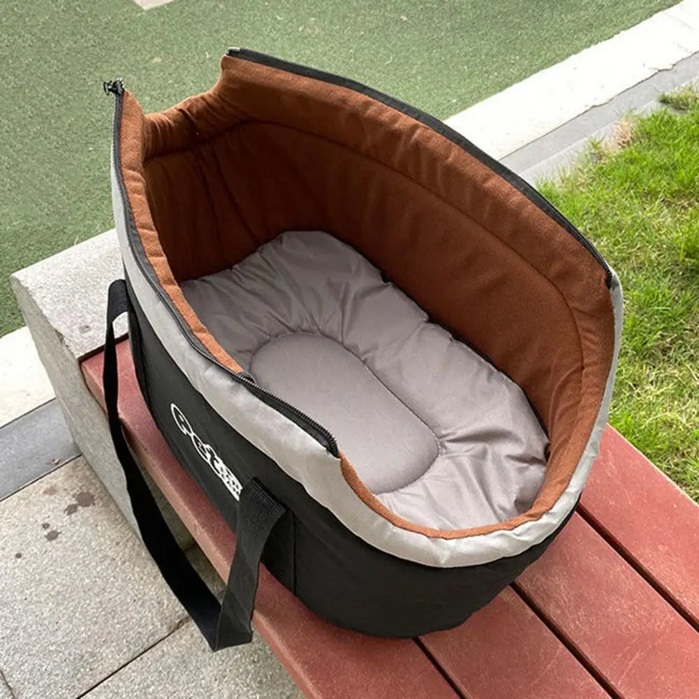 Soft-Sided Pet Travel Tote with Adjustable Interior Pad – PetJoy