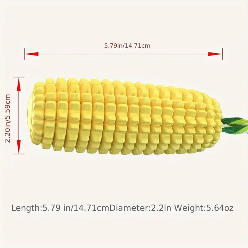 Durable Squeaky Corn Stick Chew Toy for Aggressive Chewers – PetJoy