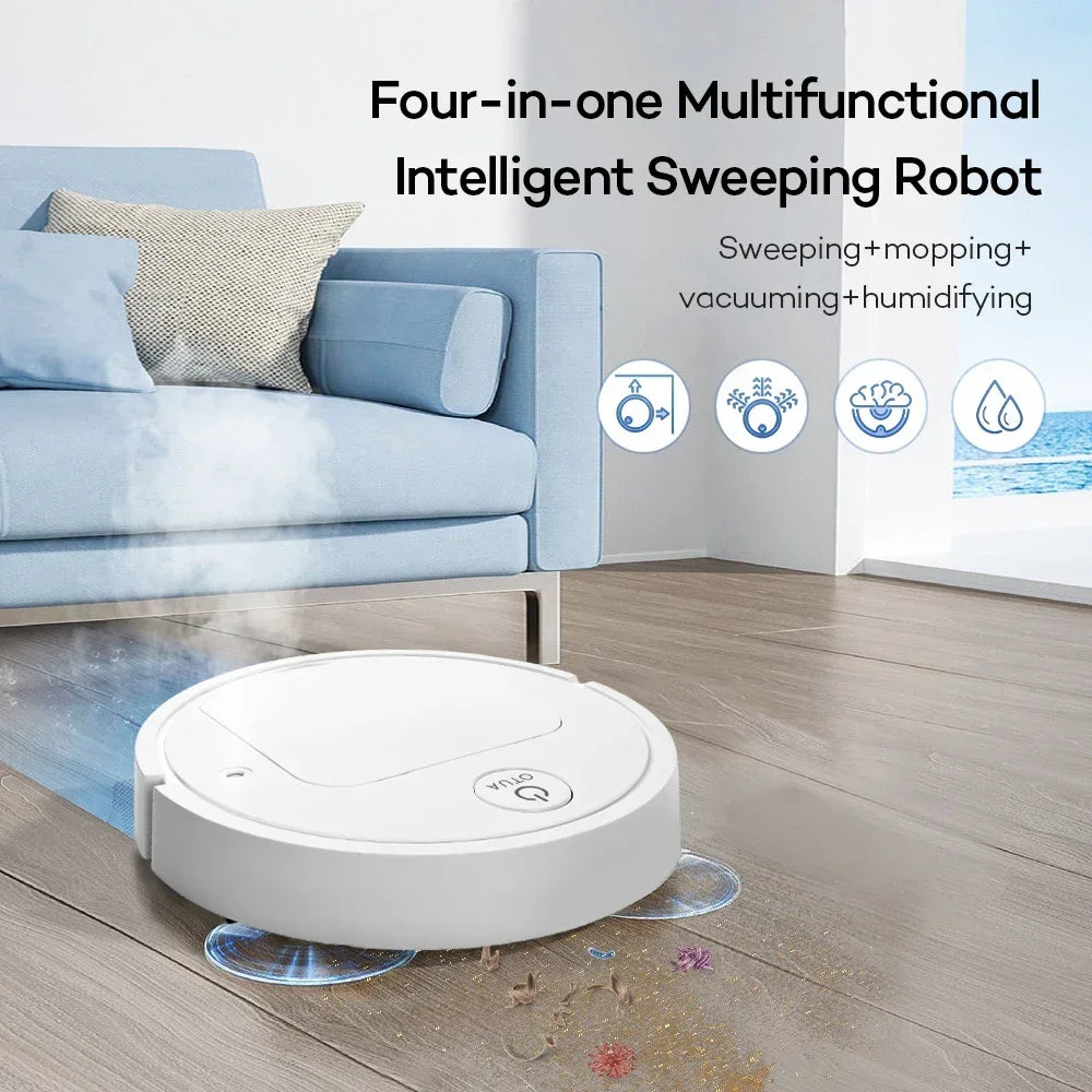 4-in-1 Intelligent Sweeping Robot – Vacuum, Mop, Humidify &amp; Purify – PetJoy