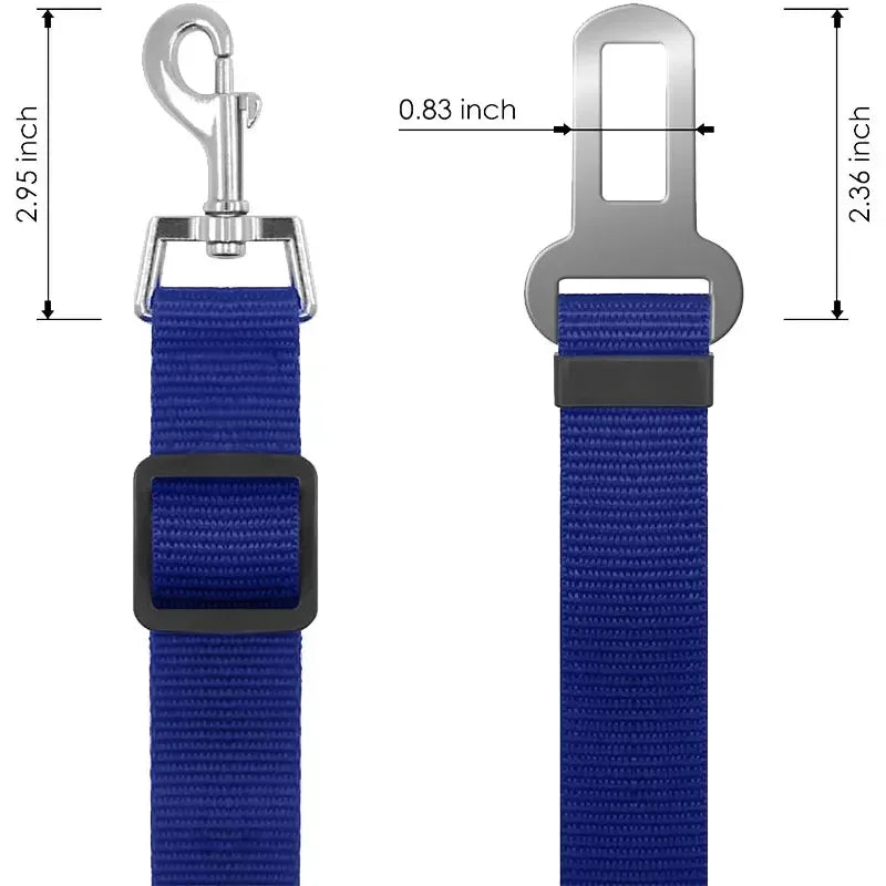 Adjustable Car Safety Seatbelt for Dogs & Cats – Secure &amp; Durable – PetJoy