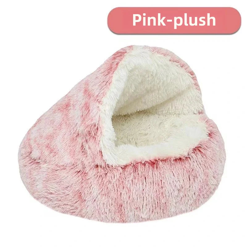 Autumn &amp; Winter Plush Shell Cat Nest – Petjoy