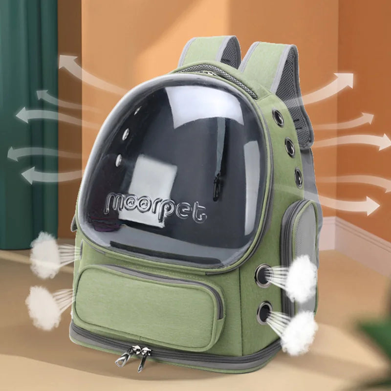 Transparent Pet Travel Backpack for Cats – Petjoy