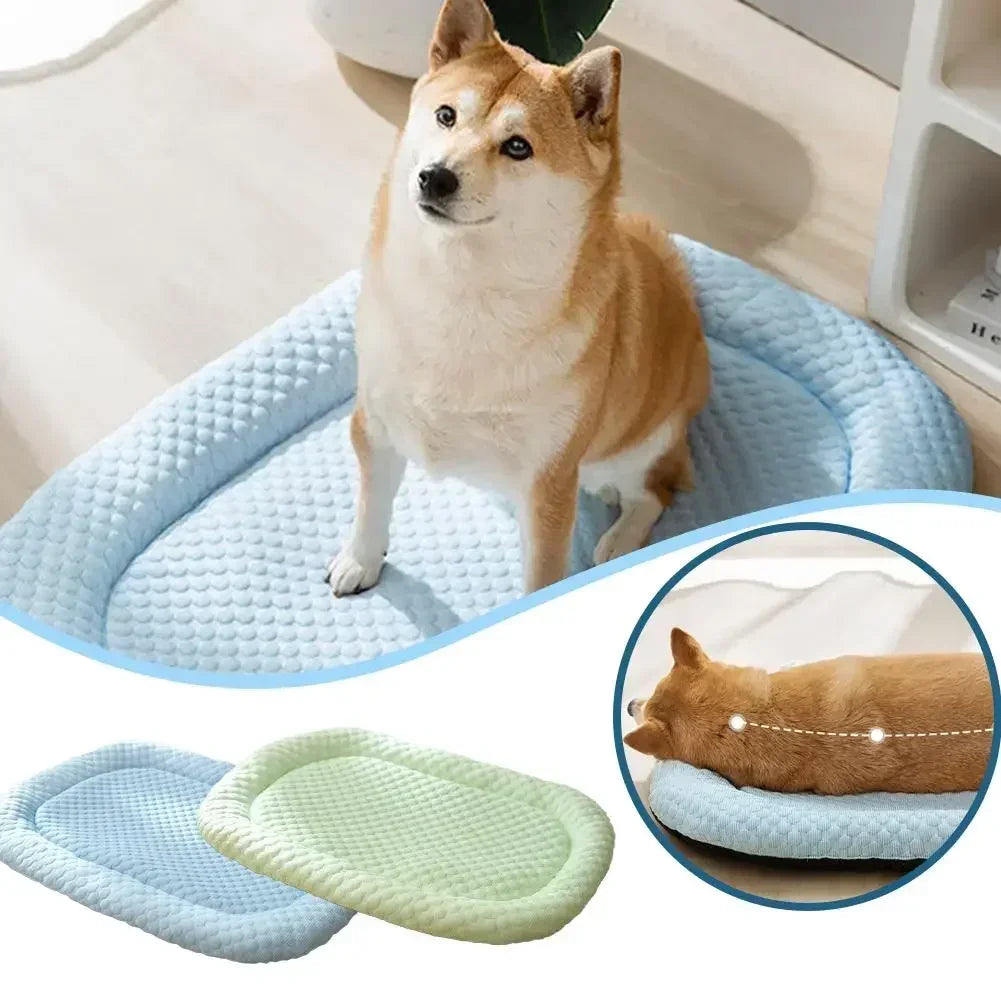 Oval Cooling Pet Bed - Petjoy