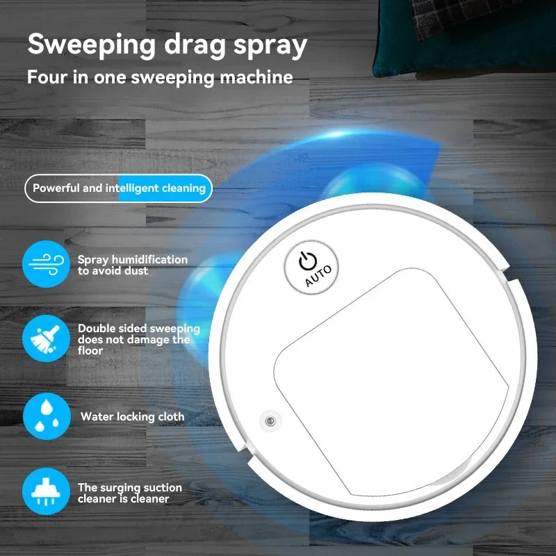 4-in-1 Intelligent Sweeping Robot – Vacuum, Mop, Humidify &amp; Purify – PetJoy