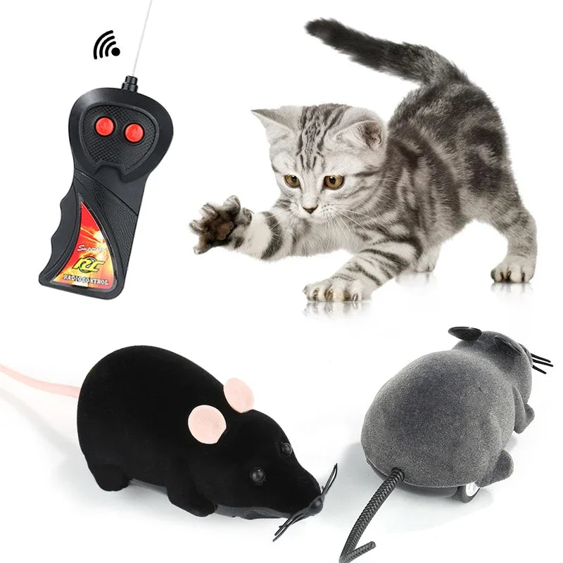 Remote-Controlled Mouse Cat Toy – Petjoy