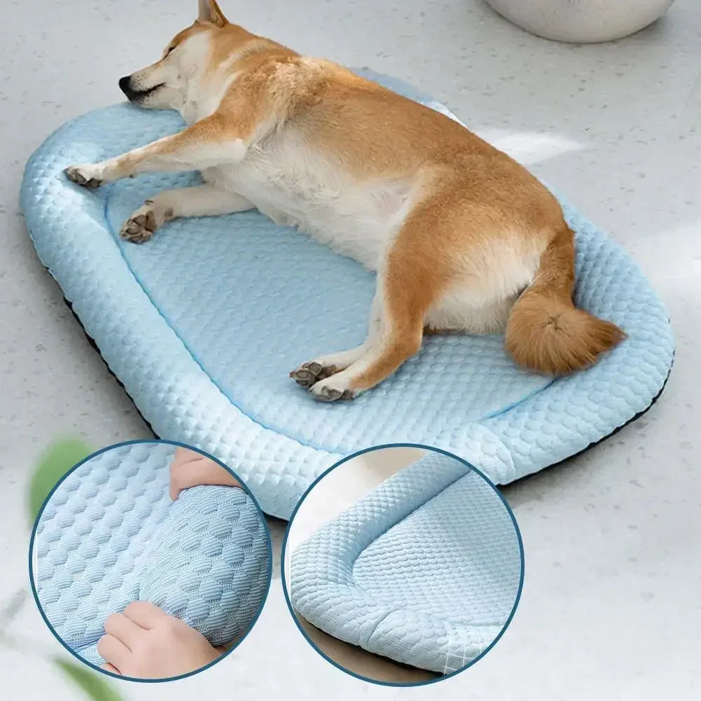 Oval Cooling Pet Bed - Petjoy
