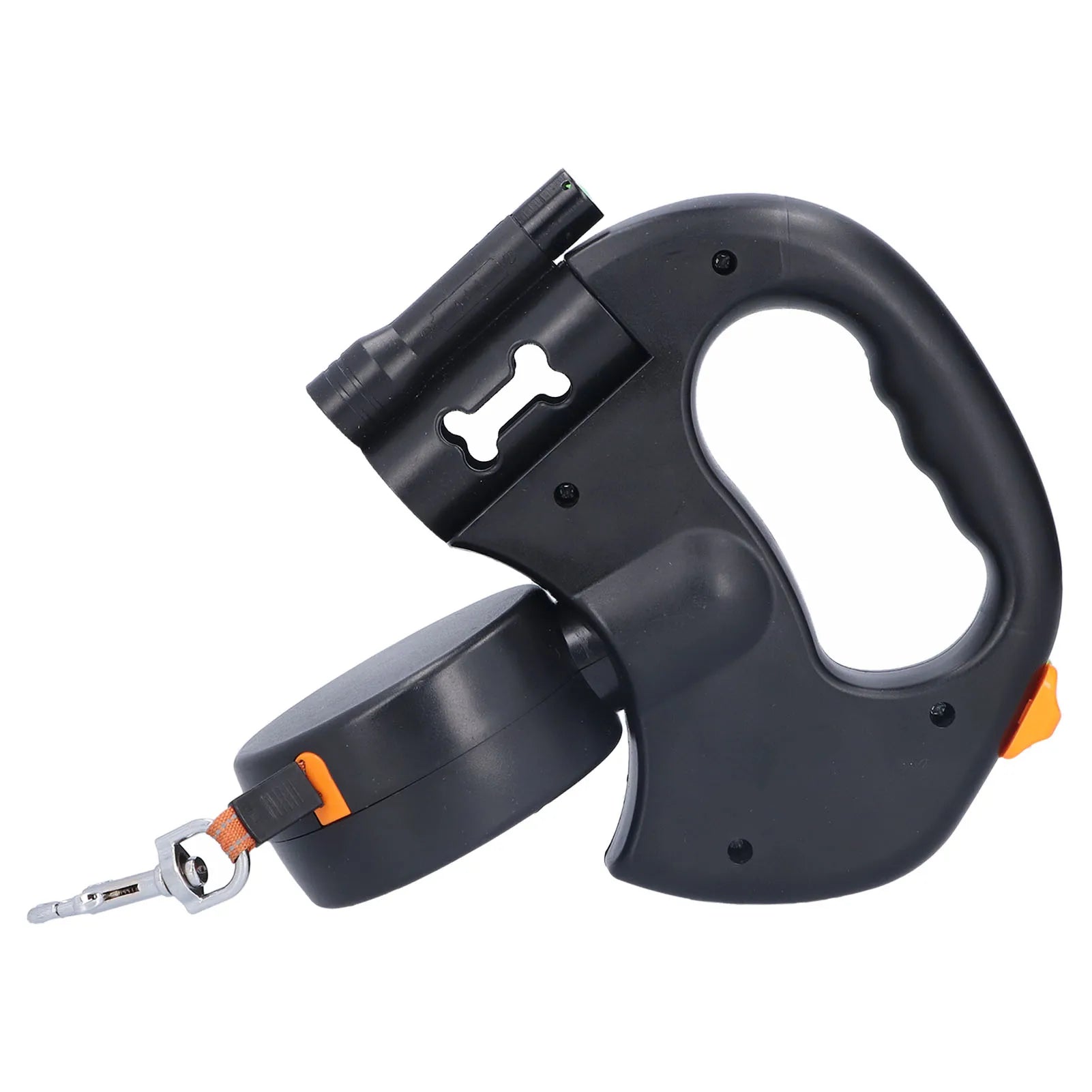 Dual Retractable Dog Leash with Flashlight &amp; Bag Dispenser – Petjoy