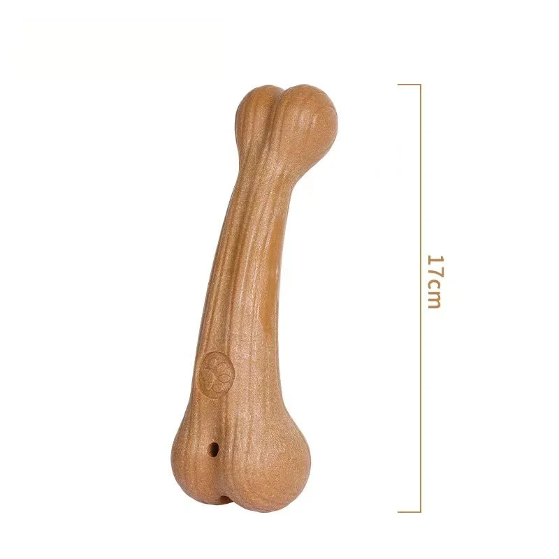 Bite-Resistant Pine Wood Chew Toy – Dental Stick for Dogs – PetJoy