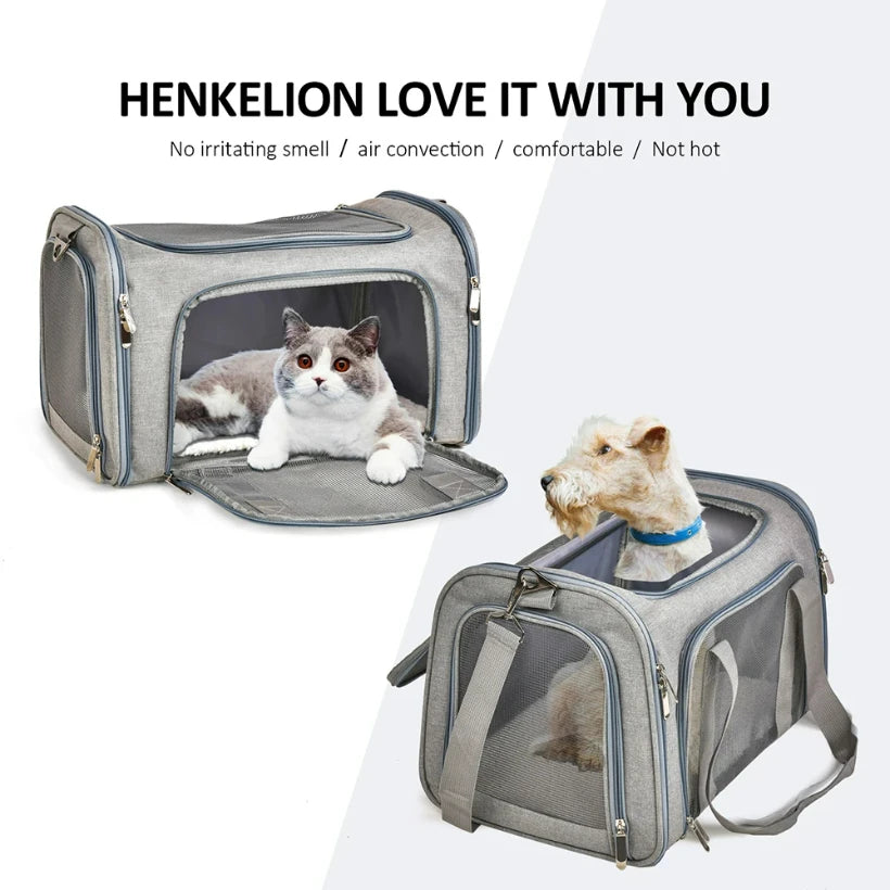 Airline-Approved Soft Pet Carrier Bag for Travel – PetJoy