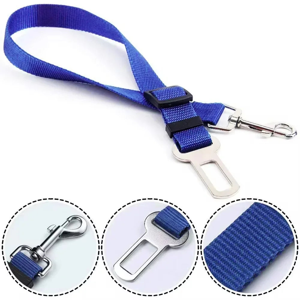 Adjustable Car Seat Belt Safety Harness for Pets – Petjoy