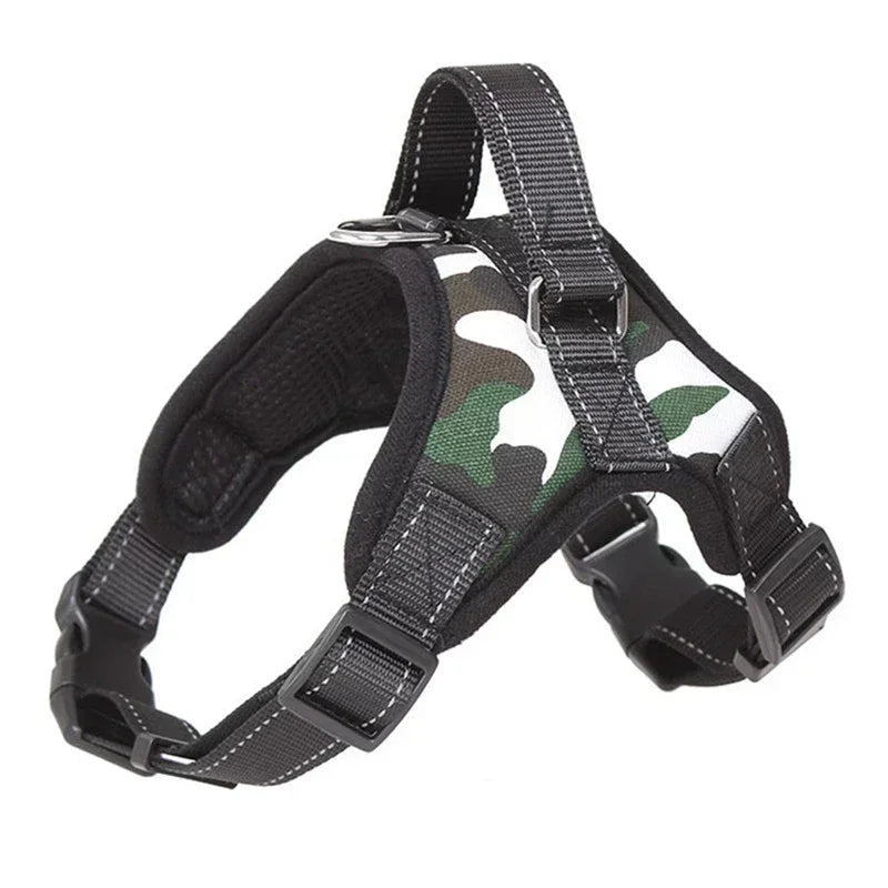 Reflective No-Pull Saddle Dog Harness – Adjustable for All Sizes – PetJoy