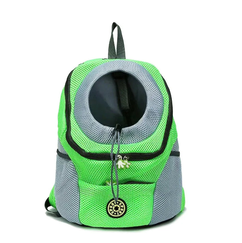 Breathable Front Dog &amp; Cat Carrier Backpack with Safety Straps – PetJoy