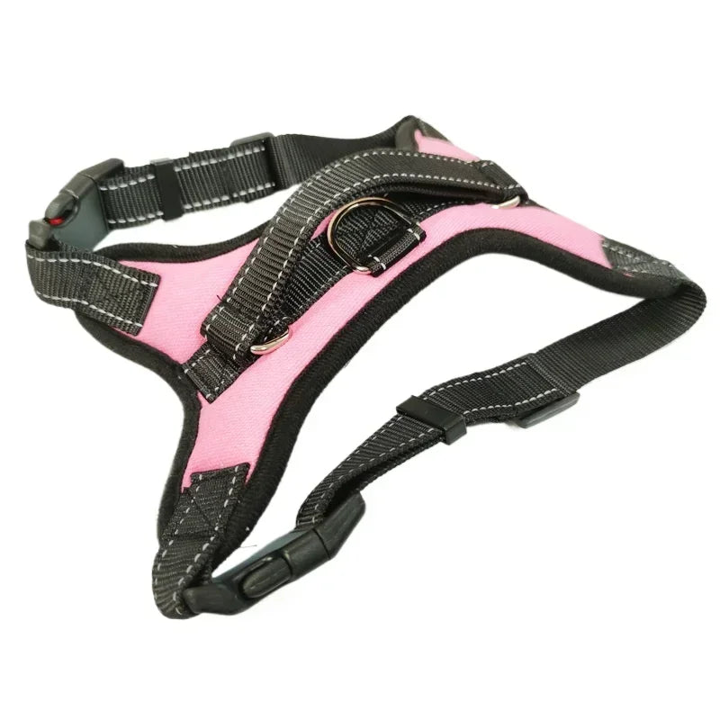 Reflective No-Pull Saddle Dog Harness – Adjustable for All Sizes – PetJoy