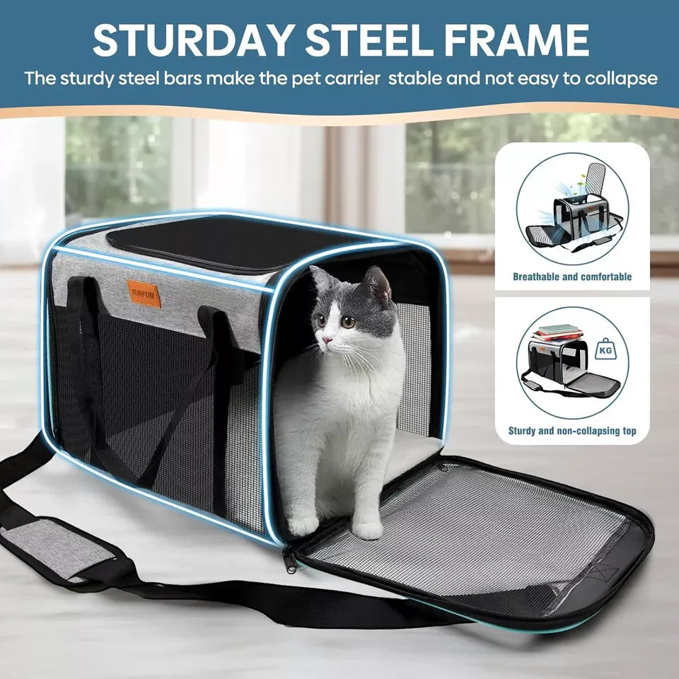 Airline-Approved Soft Travel Carrier for Dogs – Petjoy