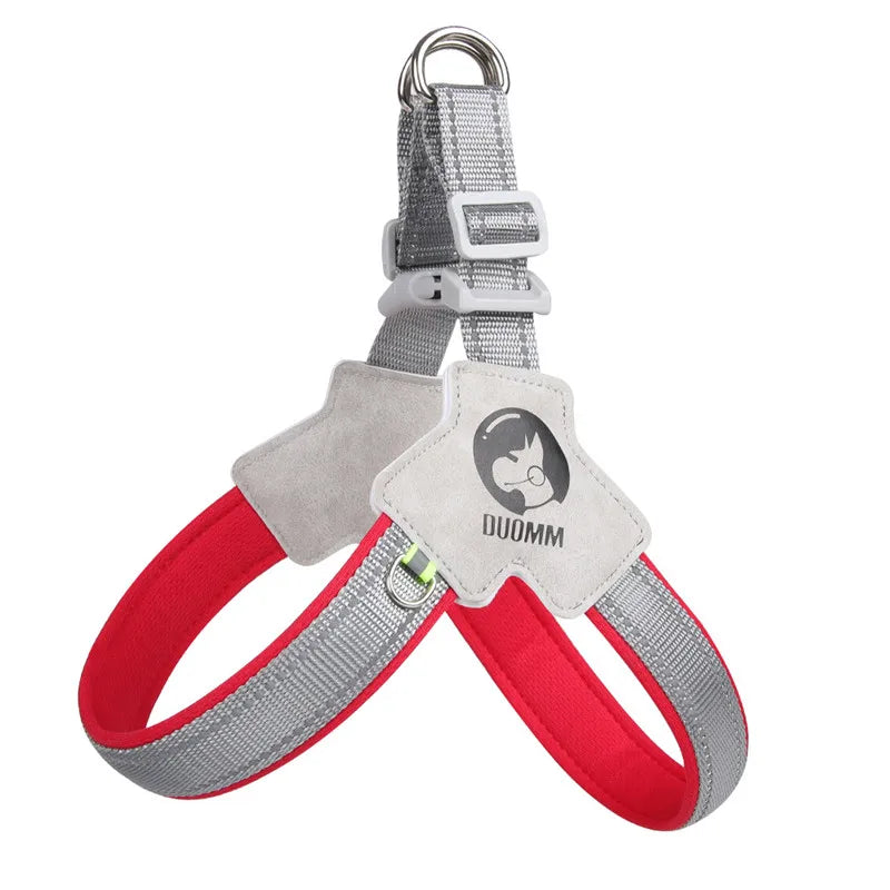 Reflective Mesh Dog Harness – Adjustable Chest Strap for Small &amp; Large Dogs – PetJoy