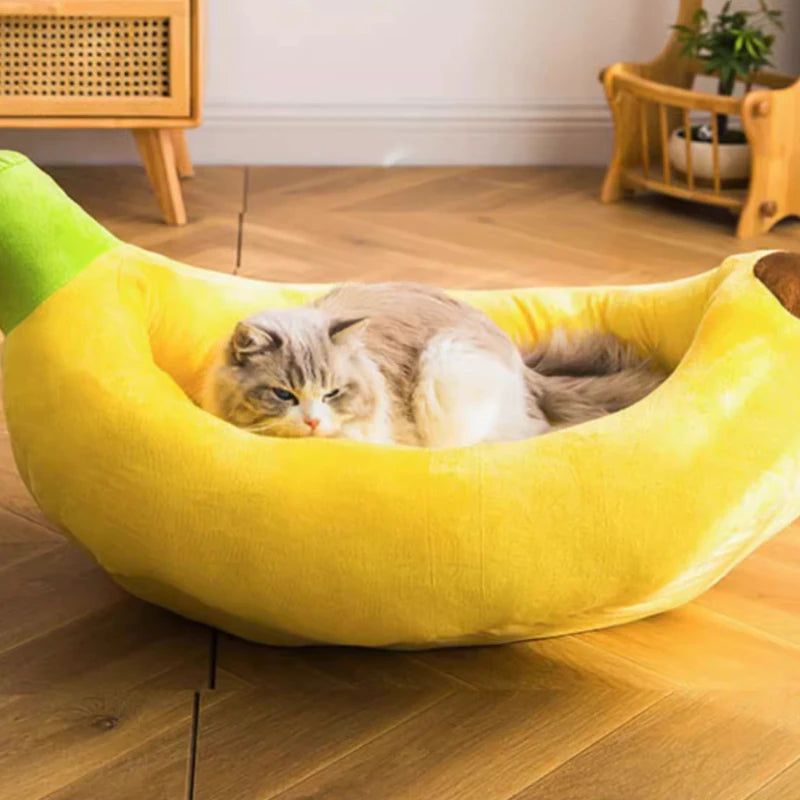 Convertible Banana Boat Cat Bed – Petjoy