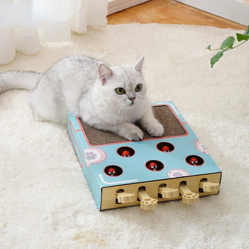 Whack-a-Mole Cat Scratching Board – Petjoy