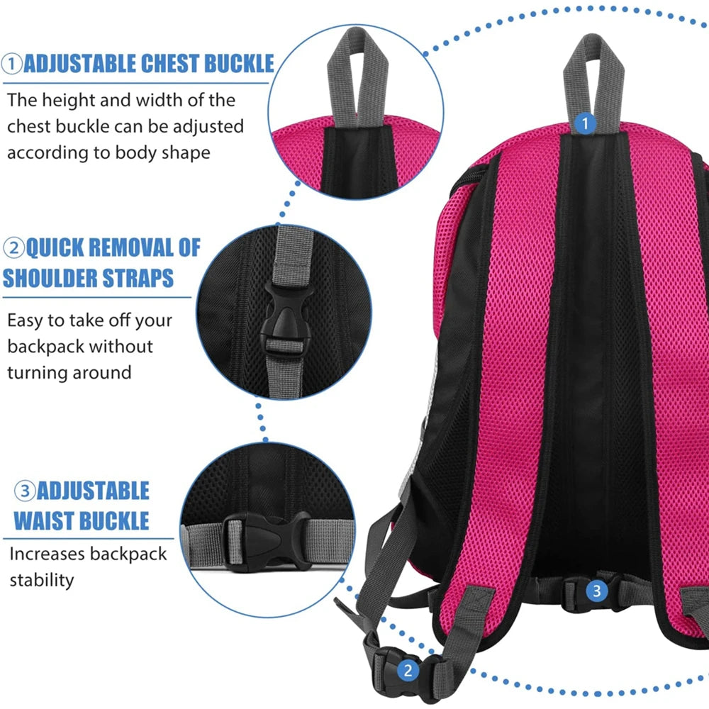 Breathable Front Dog &amp; Cat Carrier Backpack with Safety Straps – PetJoy
