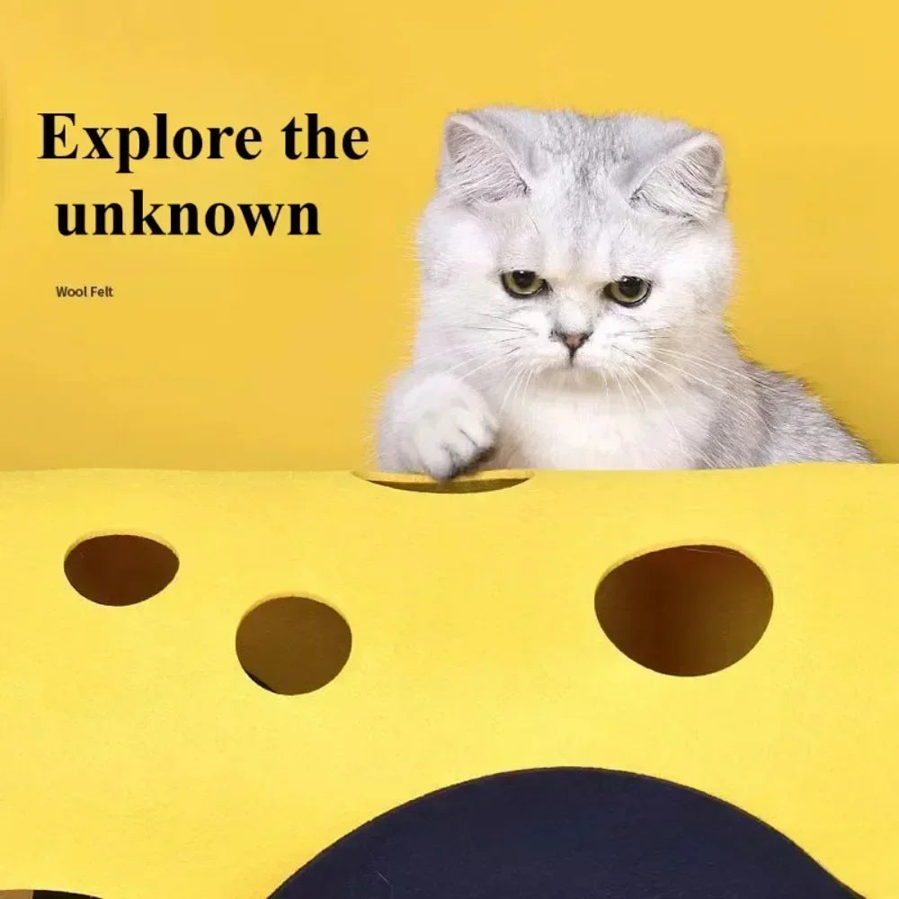 Foldable Cat Tunnel Bed - Petjoy