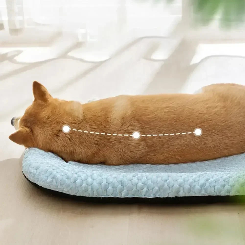 Oval Cooling Pet Bed - Petjoy
