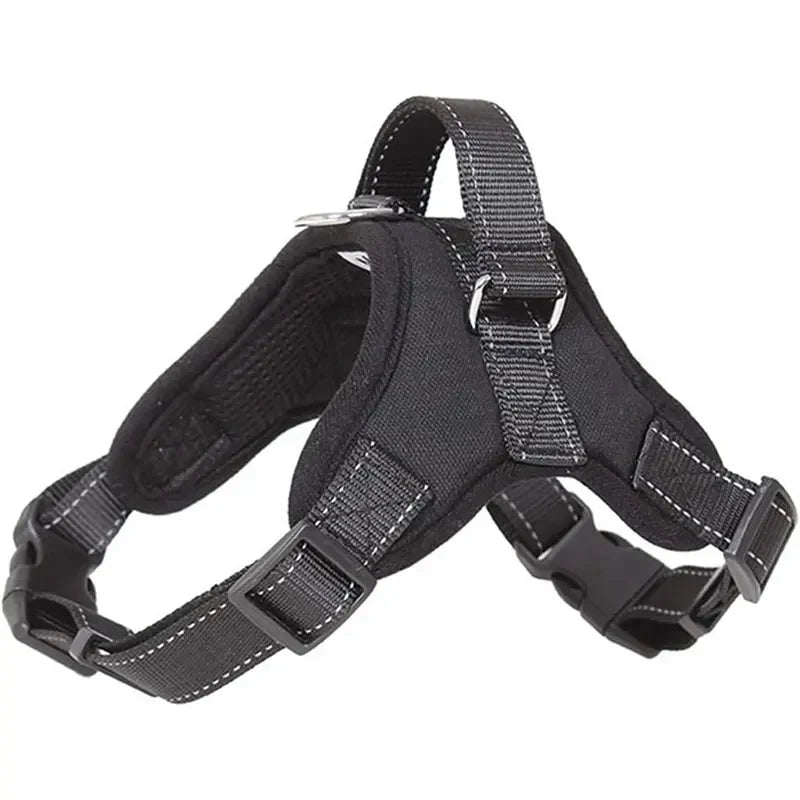 Reflective No-Pull Saddle Dog Harness – Adjustable for All Sizes – PetJoy