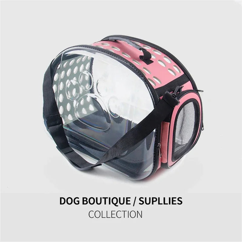 Transparent Capsule Shoulder Carrier for Pets – Petjoy