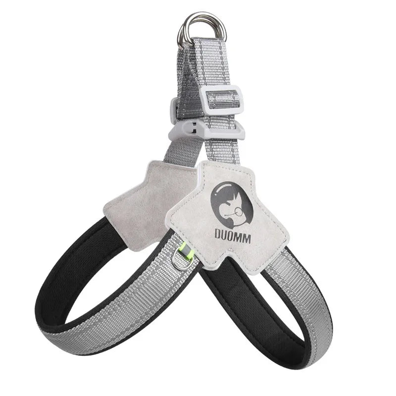 Reflective Mesh Dog Harness – Adjustable Chest Strap for Small &amp; Large Dogs – PetJoy