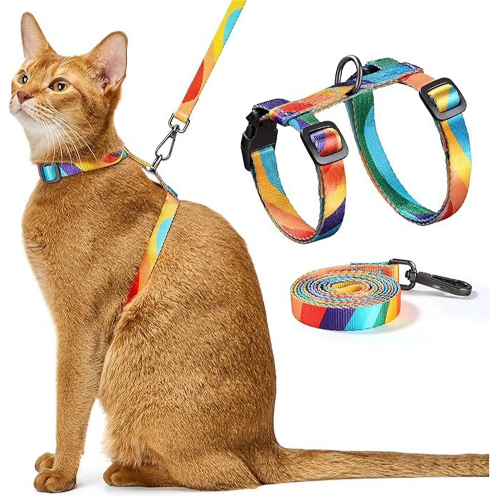 Adjustable Car Seat Belt &amp; Harness Set for Pets – Petjoy