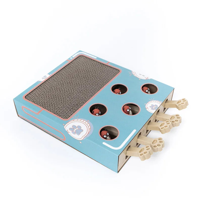 Whack-a-Mole Cat Scratching Board – Petjoy