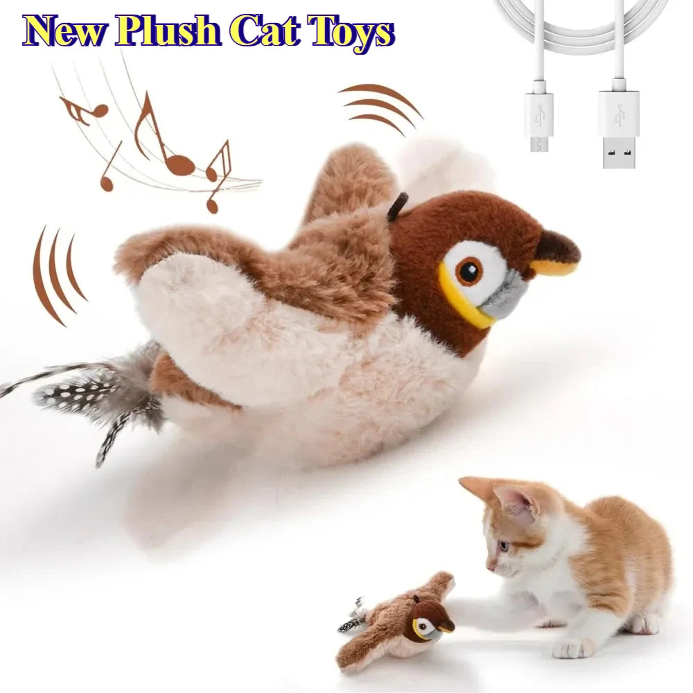 Electric Chirping Bird Cat Toy – Petjoy