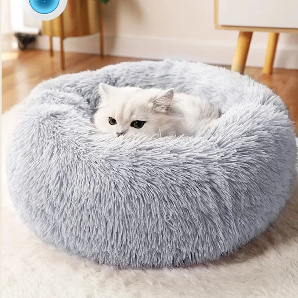 Super Soft Plush Sleeping Bed for Cats &amp; Small Dogs – Petjoy
