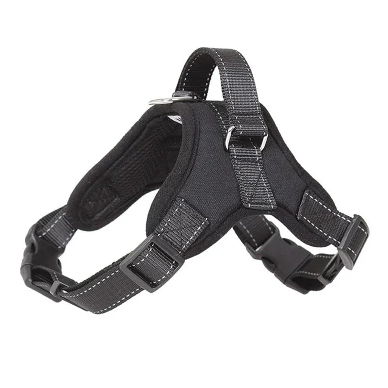 Reflective No-Pull Saddle Dog Harness – Adjustable for All Sizes – PetJoy