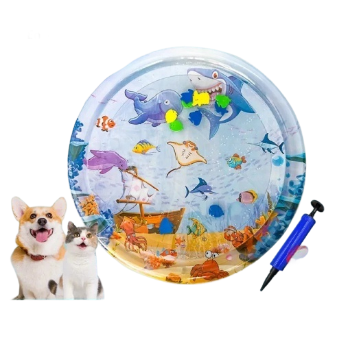 Summer Cooling Pet Water Bed Cushion Ice Pad Dog Sleeping Square Mat For Puppy Dogs Cats Pet Kennel Cool Cold